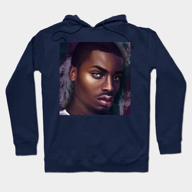 fashion man Hoodie by mayyaflowers